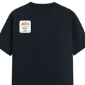 Personalized T-Shirt - Graphic with Custom Name - Male Classic Crew T Shirt Embroidery T-Shirt - Navy Blue image 4