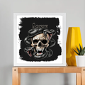 black / 12x12In