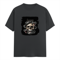 Personalized T-Shirt - Grunge with Custom Name - Male Classic Crew T Shirt Dtf T-Shirt