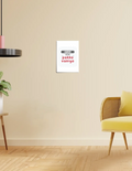 white / A4 Poster