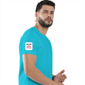 Personalized T-Shirt - Playful with Custom Name - Male Classic Crew T Shirt Embroidery T-Shirt - SkyBlue image 6