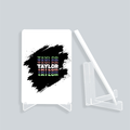 Personalized Accessory - Modern with Custom Name - Acrylic Display Stand Accessories Accessory - White image 2