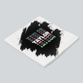 Personalized Accessory - Modern with Custom Name - Cloth Napkin Accessories Accessory - White image 2
