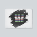 Personalized Accessory - Modern with Custom Name - Placemat Accessories Accessory - White image 2