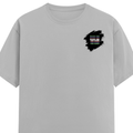 Personalized T-Shirt - Modern with Custom Name - Female Classic Crew T Shirt Dtg T-Shirt - Grey Melange image 3