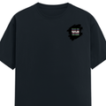 Personalized T-Shirt - Modern with Custom Name - Male Classic Crew T Shirt Dtf T-Shirt - Navy Blue image 3