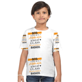 Personalized T-Shirt - Modern with Custom Name - Kids T Shirt All Over Printed Products T-Shirt - White image 1