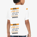 Personalized T-Shirt - Modern with Custom Name - Kids T Shirt All Over Printed Products T-Shirt - White image 2