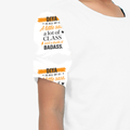 Personalized T-Shirt - Modern with Custom Name - Kids T Shirt All Over Printed Products T-Shirt - White image 3