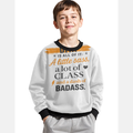 Personalized T-Shirt - Modern with Custom Name - Kids Sweatshirt All Over Printed Products T-Shirt - White image 1