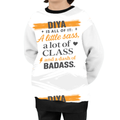 Personalized T-Shirt - Modern with Custom Name - Kids Sweatshirt All Over Printed Products T-Shirt - White image 2