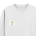 Personalized T-Shirt - Modern with Custom Name - Oversized Standard T Shirt Embroidery T-Shirt - White image 3