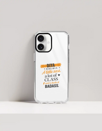 Personalized Phone Case - Modern with Custom Name - iPhone Glass Case Accessories Phone Case