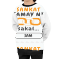 Personalized T-Shirt - Minimalist with Custom Name - Kids Sweatshirt All Over Printed Products T-Shirt - White image 2