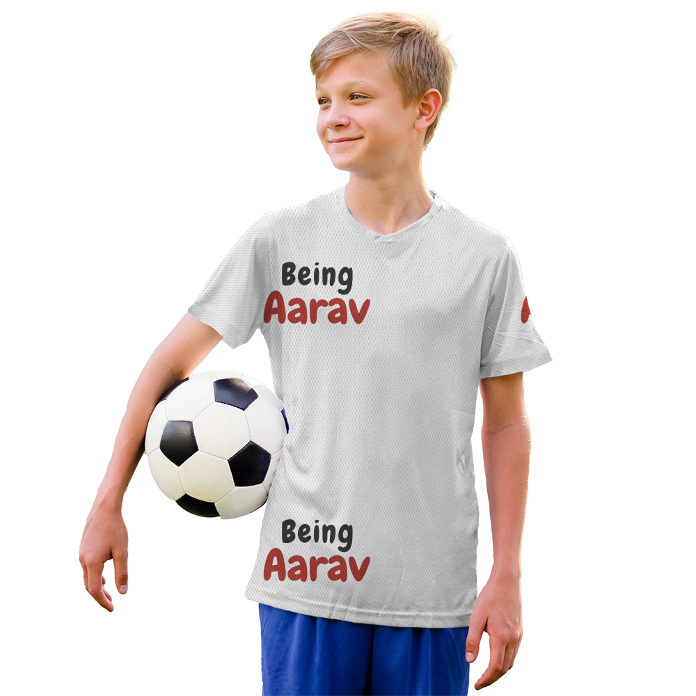 Personalized T-Shirt - Minimalist with Custom Name - White image 1