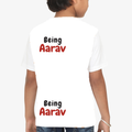 Personalized T-Shirt - Minimalist with Custom Name - White image 6