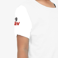 Personalized T-Shirt - Minimalist with Custom Name - White image 10