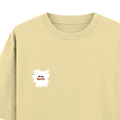 Personalized T-Shirt - Minimalist with Custom Name - Oversized Standard T Shirt Dtg T-Shirt - Beige image 17