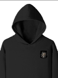 Personalized Pullover Hoodie - Grunge with Custom Name -DTG Print - Black image 10