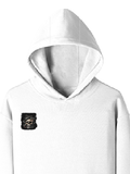 Personalized Pullover Hoodie - Grunge with Custom Name -DTG Print - White image 13