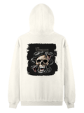 Personalized Pullover Hoodie - Grunge with Custom Name -DTG Print - DTG Print - Off White image 8