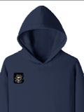 Personalized Pullover Hoodie - Grunge with Custom Name -DTG Print - DTG Print - Navy Blue image 15