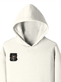 Personalized Pullover Hoodie - Grunge with Custom Name -DTG Print - DTG Print - Off White image 16