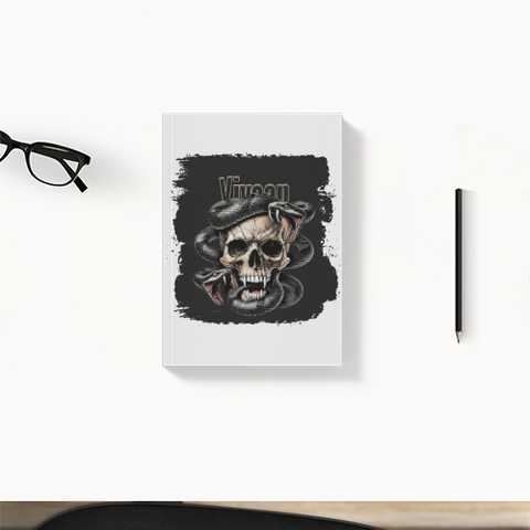 Personalized Accessory - Grunge with Custom Name - Daily Planner Accessories Accessory - White image 1