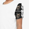Personalized Kids T-Shirt All Over Printed Products - Grunge with Custom Name - White image 4