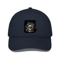 Personalized Classic Baseball Cap - Grunge with Custom Name -DTG Print
