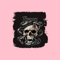 Personalized Female Classic Crew T-Shirt - Grunge with Custom Name -DTG Print - DTG Print - Light Baby Pink image 9