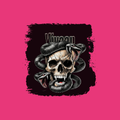 Personalized Female Classic Crew T-Shirt - Grunge with Custom Name -DTG Print - DTG Print - Pink image 8
