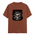 Personalized Male Classic Crew T-Shirt - Grunge with Custom Name -DTG Print - DTG Print - Copper image 4