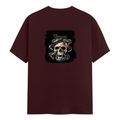 Personalized Male Classic Crew T-Shirt - Grunge with Custom Name -DTG Print - DTG Print - Maroon image 6