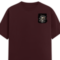Personalized Male Classic Crew T-Shirt - Grunge with Custom Name -DTG Print - DTG Print - Maroon image 11