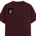 Personalized Male Classic Crew T-Shirt - Grunge with Custom Name -DTG Print - DTG Print - Maroon image 16