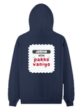 Personalized Pullover Hoodie - Typographic with Custom Name -DTG Print - Navy Blue image 7