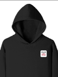 Personalized Pullover Hoodie - Typographic with Custom Name -DTG Print - Black image 10