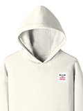 Personalized Pullover Hoodie - Typographic with Custom Name -DTG Print - humorous identity pullover hoodie - Off White image 12
