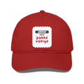 Personalized Classic Trucker Cap - Typographic with Custom Name -DTG Print - DTG Print - Red image 3