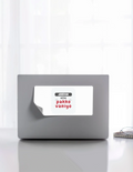 Personalized Stickers Accessories - Typographic with Custom Name
