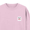 Personalized Oversized Classic T-Shirt - Typographic with Custom Name -DTG Print - Light Baby Pink image 19