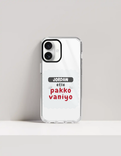 Personalized Phone Case - Typographic with Custom Name - iPhone Glass Case Accessories Phone Case