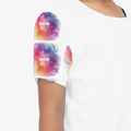 Personalized Kids T-Shirt All Over Printed Products - Artistic with Custom Name - White image 3
