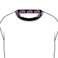 Personalized Kids T-Shirt All Over Printed Products - Artistic with Custom Name - White image 5
