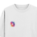 Personalized Oversized Standard T-Shirt - Artistic with Custom Name -DTG Print - White image 11
