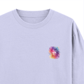 Personalized Oversized Standard T-Shirt - Artistic with Custom Name -DTG Print - Lavender image 19