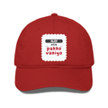 Personalized Classic Trucker Cap - Typographic with Custom Name -DTG Print - Red image 3