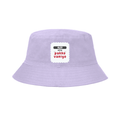 Personalized Classic Bucket Hat - Typographic with Custom Name -DTG Print - DTG Print - Lavender image 3