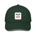 Personalized Classic Baseball Cap - Typographic with Custom Name -DTG Print - Bottle Green image 3